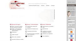 Desktop Screenshot of grupomicroserver.com